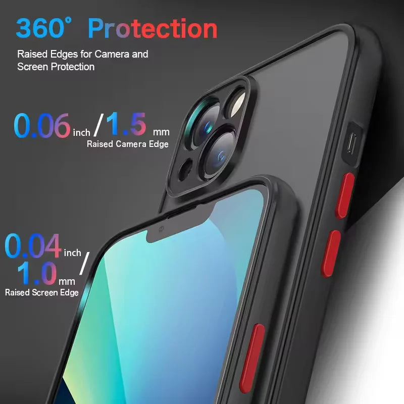 MagSafe Luxury Armor Case – iPhone 17/16/15/14/13/12 (Shockproof, Wireless Charging)